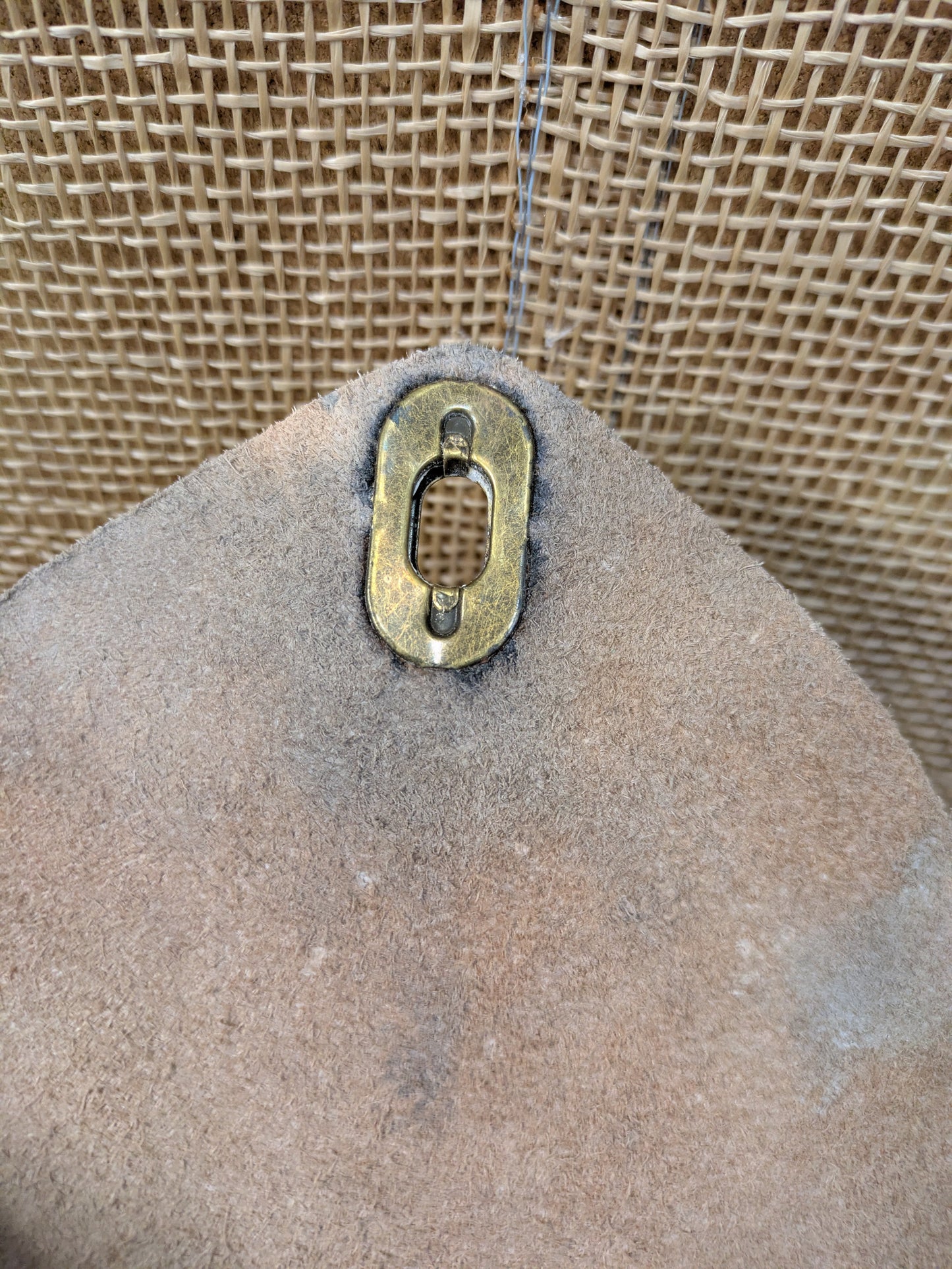 De Safi kleine rotan strandtas