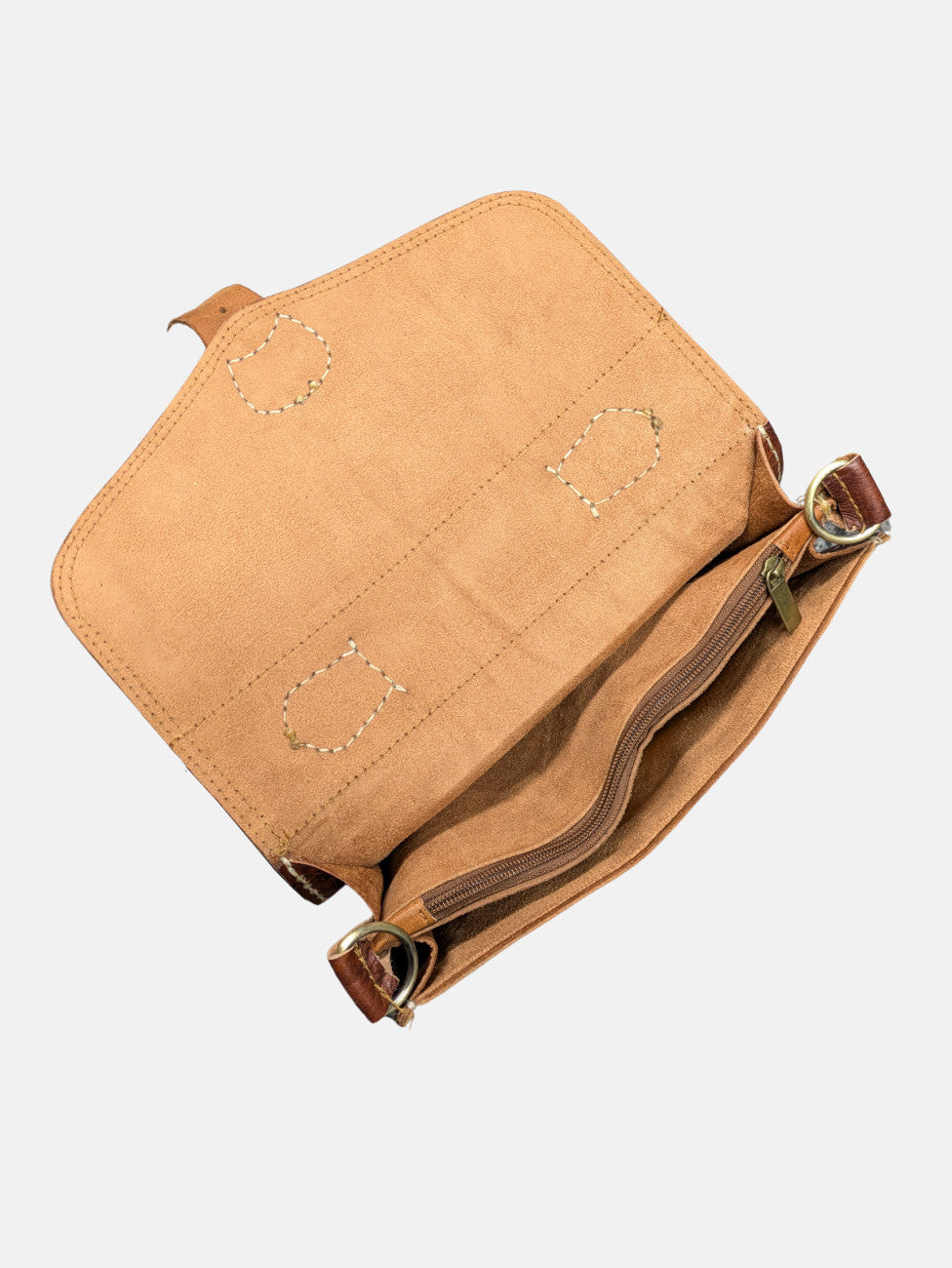 The Marrakech Mini Satchel in Chestnut