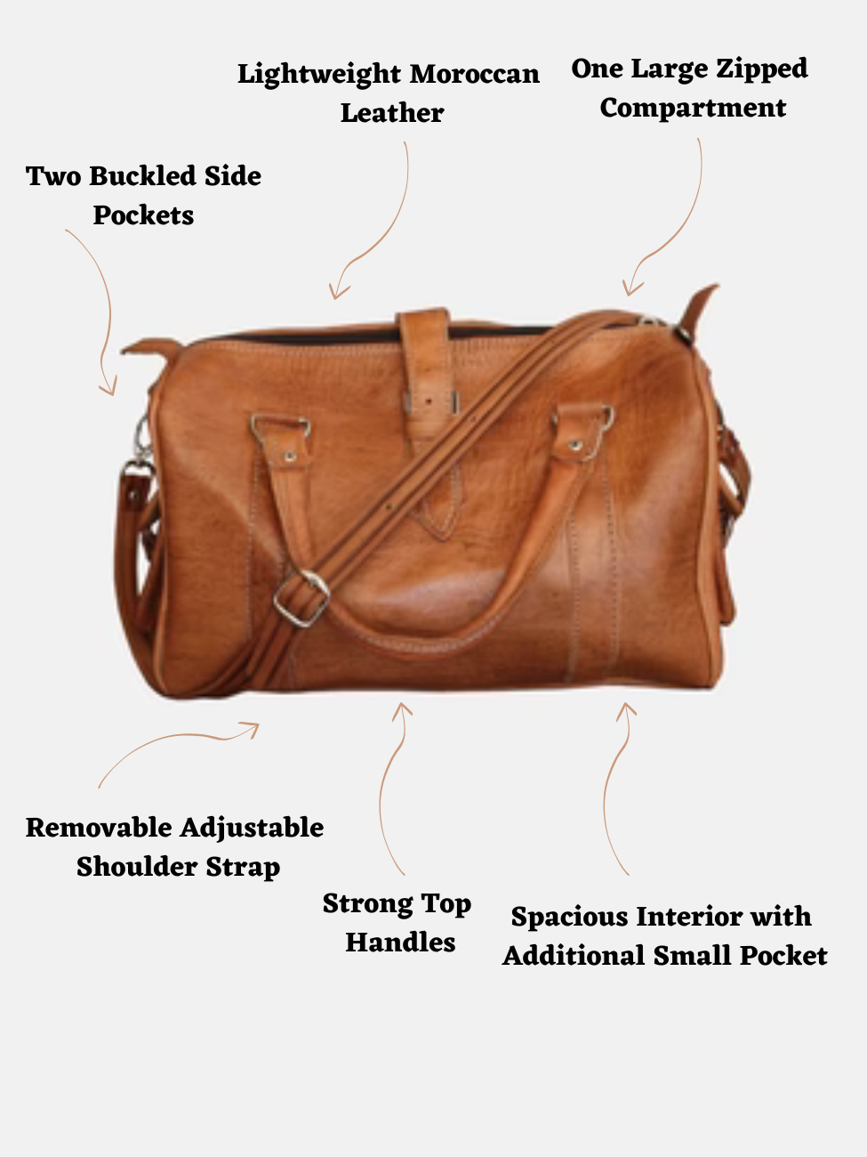 Sac Bowling Rabat en beige