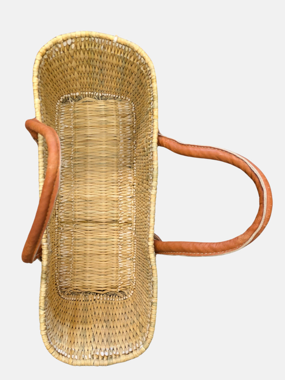 Die kleine Korbtasche „Safi“