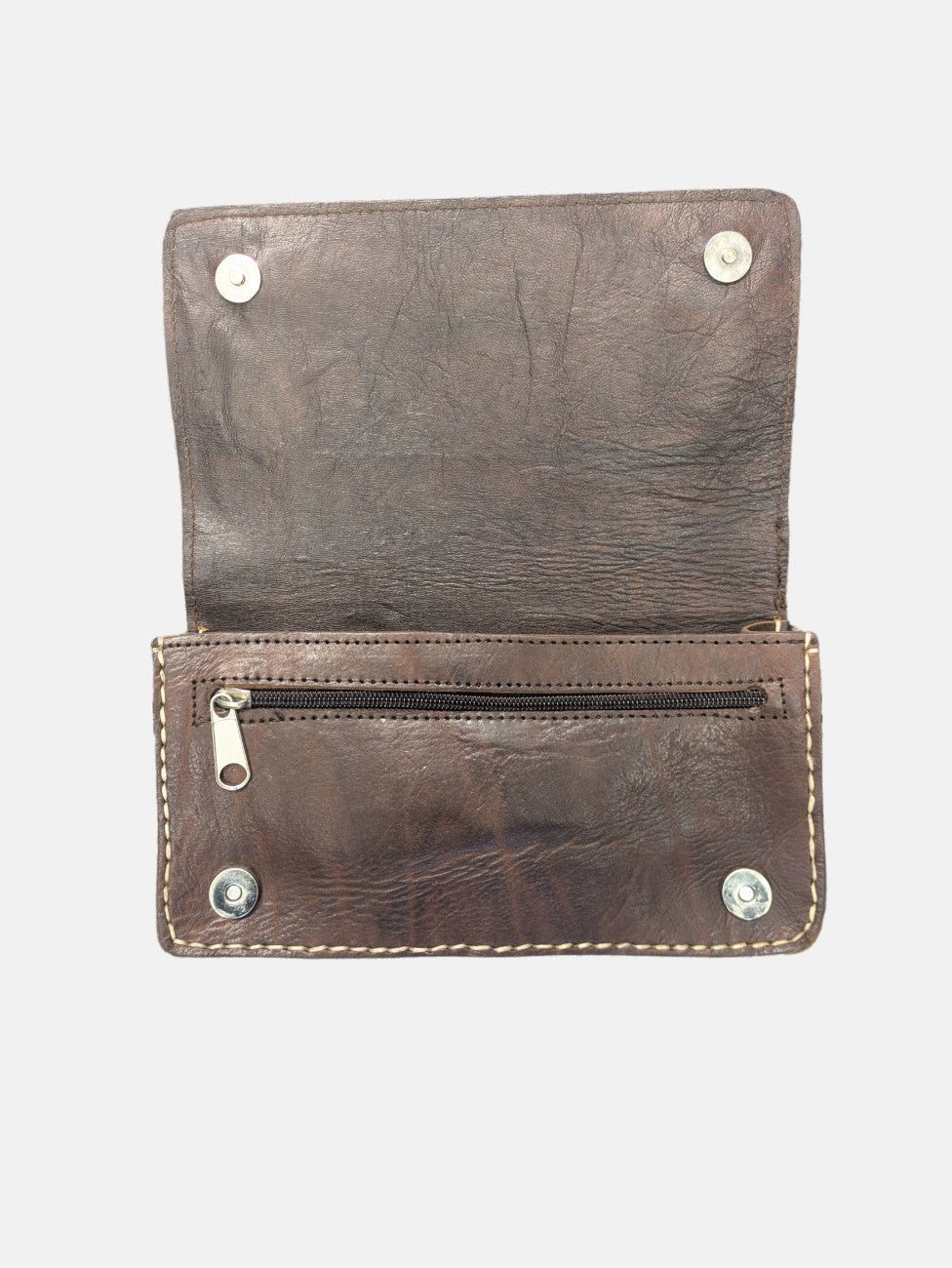 Sac à épaule Kenitra en marron foncé