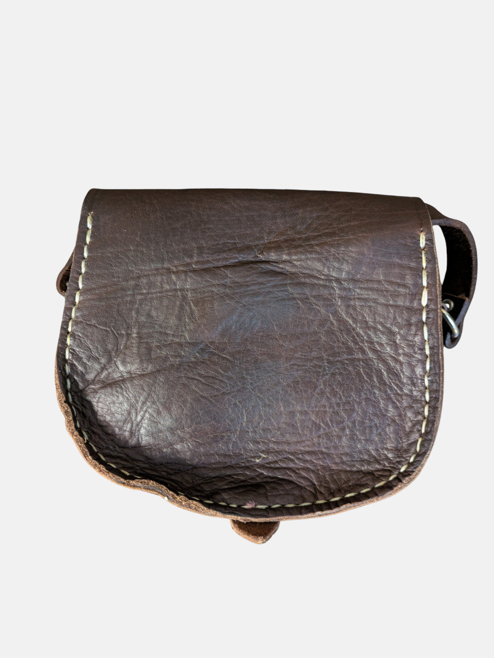 Sac de selle demi-lune Témara petit Modèle en beige