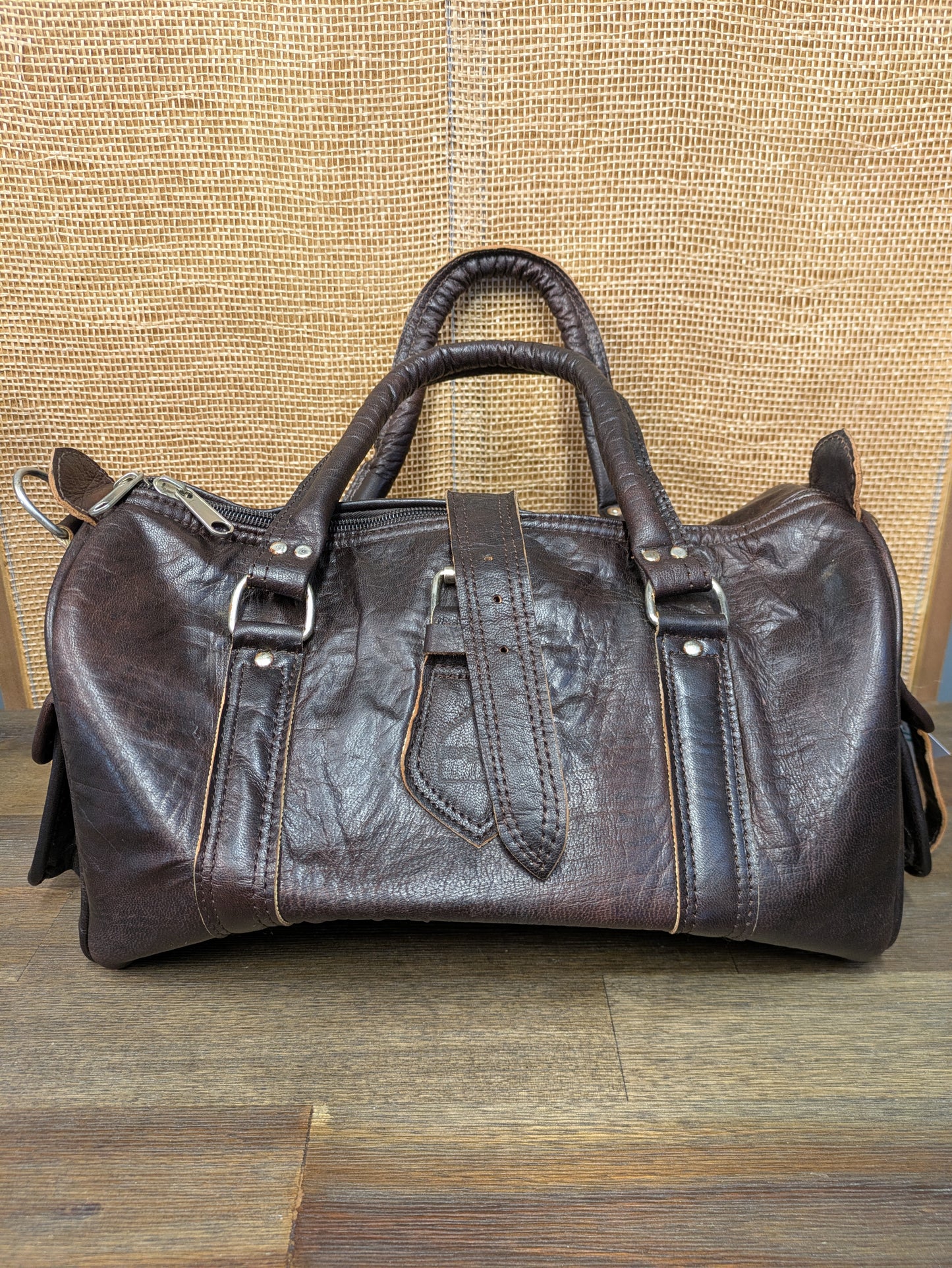 Second - The Rabat Bowling Bag in Brown