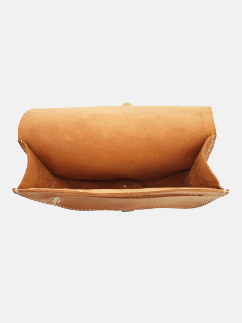 The Temara Large Saddle Bag in Tan