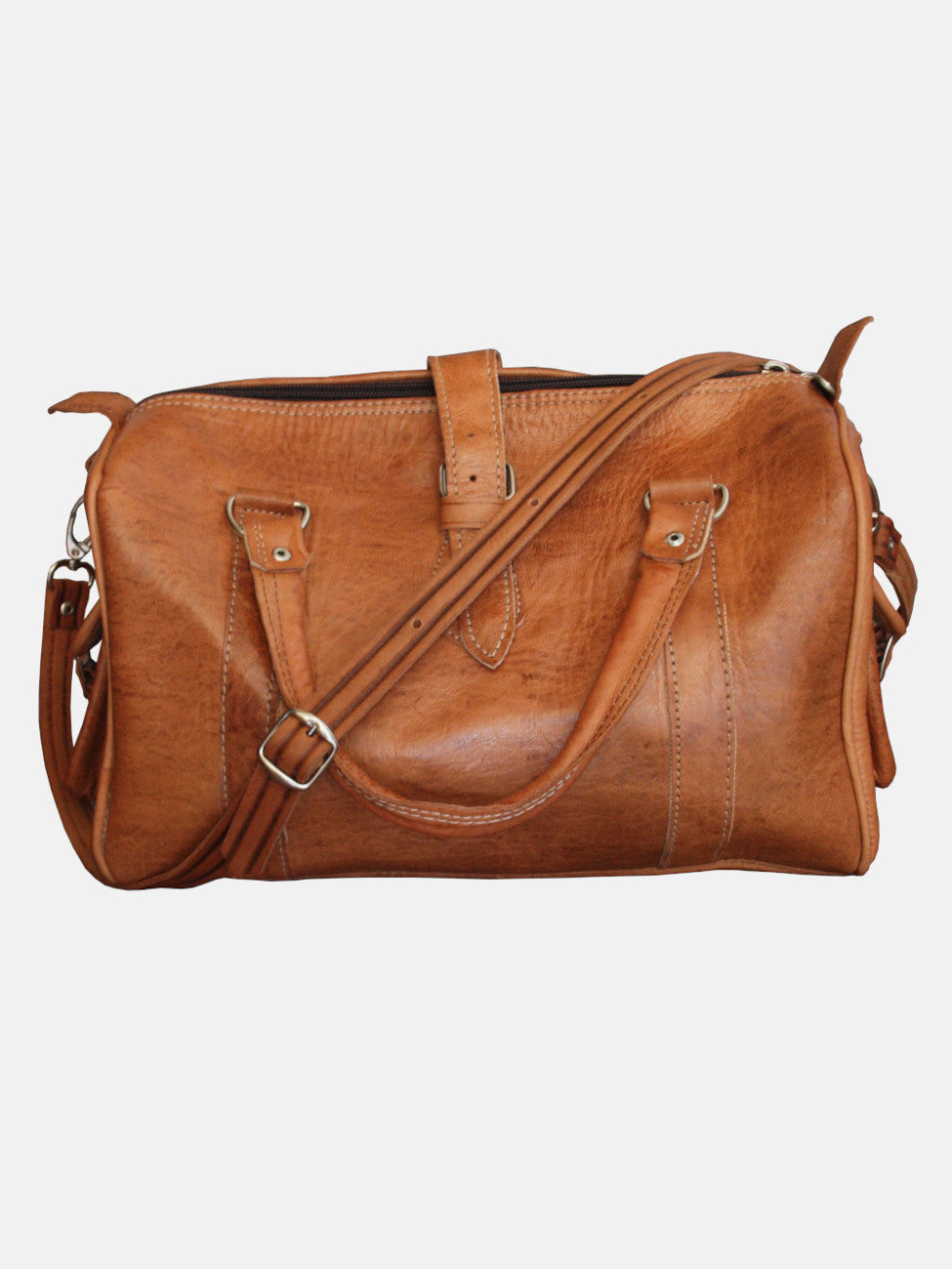 The Rabat Bowling Bag in Tan