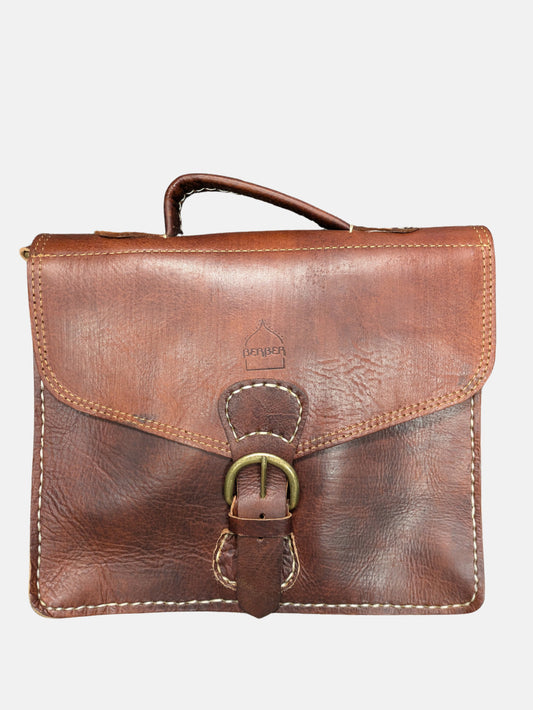 Second - The Marrakech Mini Satchel in Chestnut