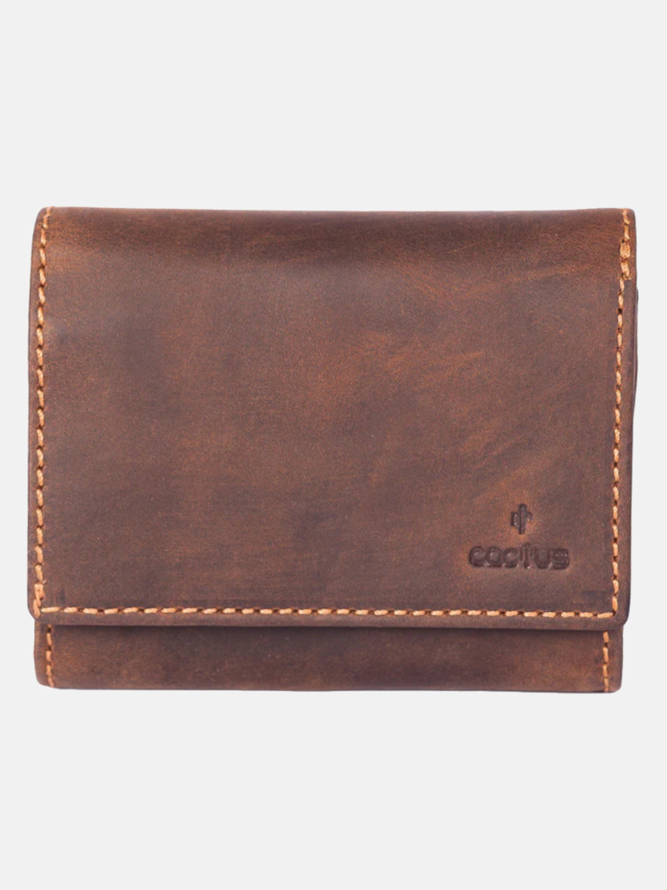 Flap Over Leather Wallet with RFID