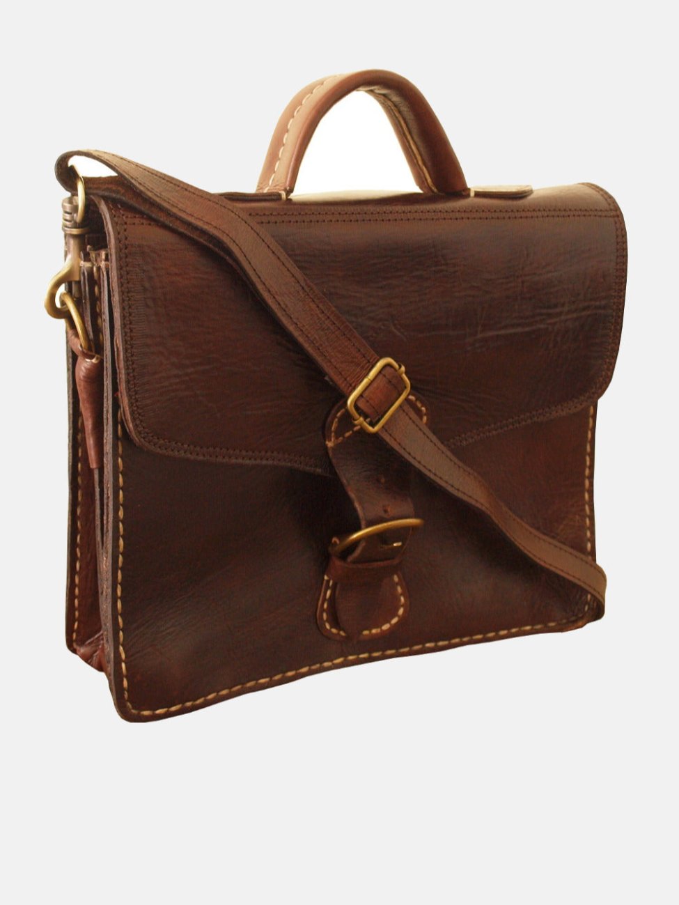 Marrakech Mini in Dark Brown with Strap