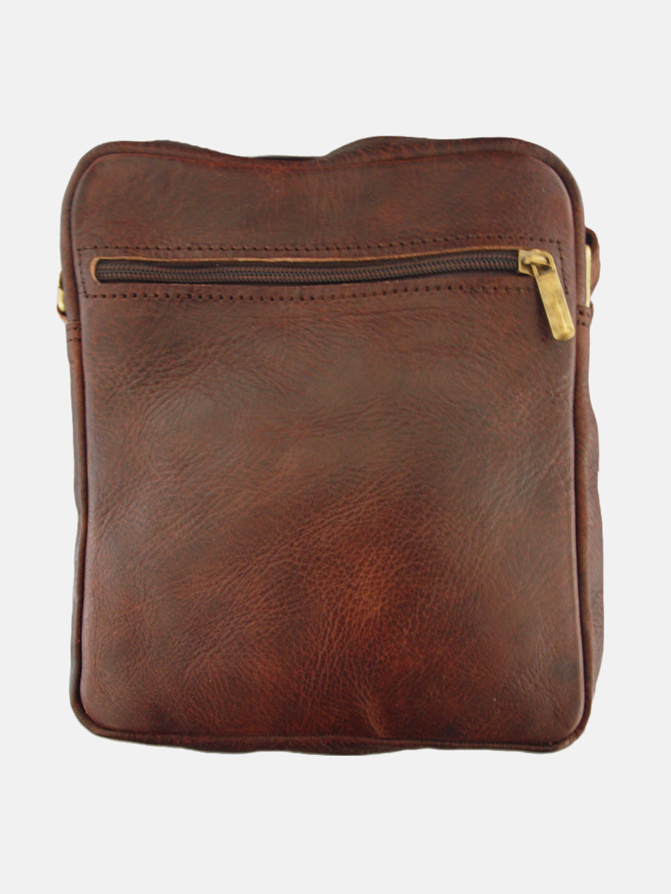 The Martil Small Messenger Bag in Dark Brown