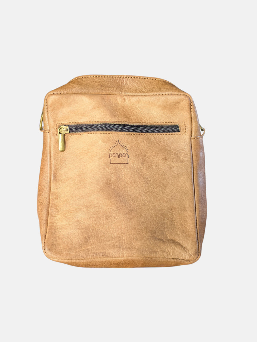 The Martil Small Messenger Bag in Tan