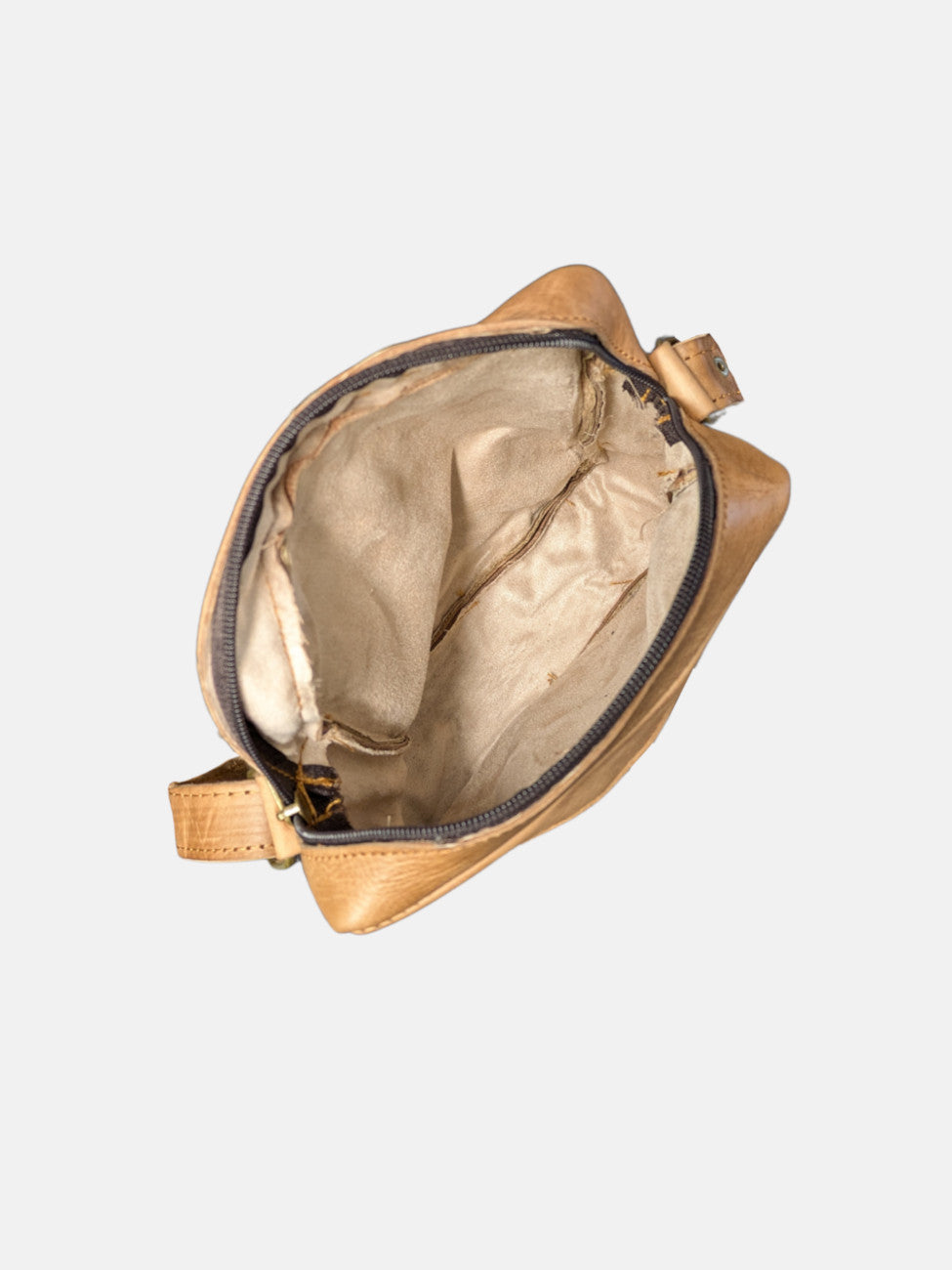 The Martil Small Messenger Bag in Tan