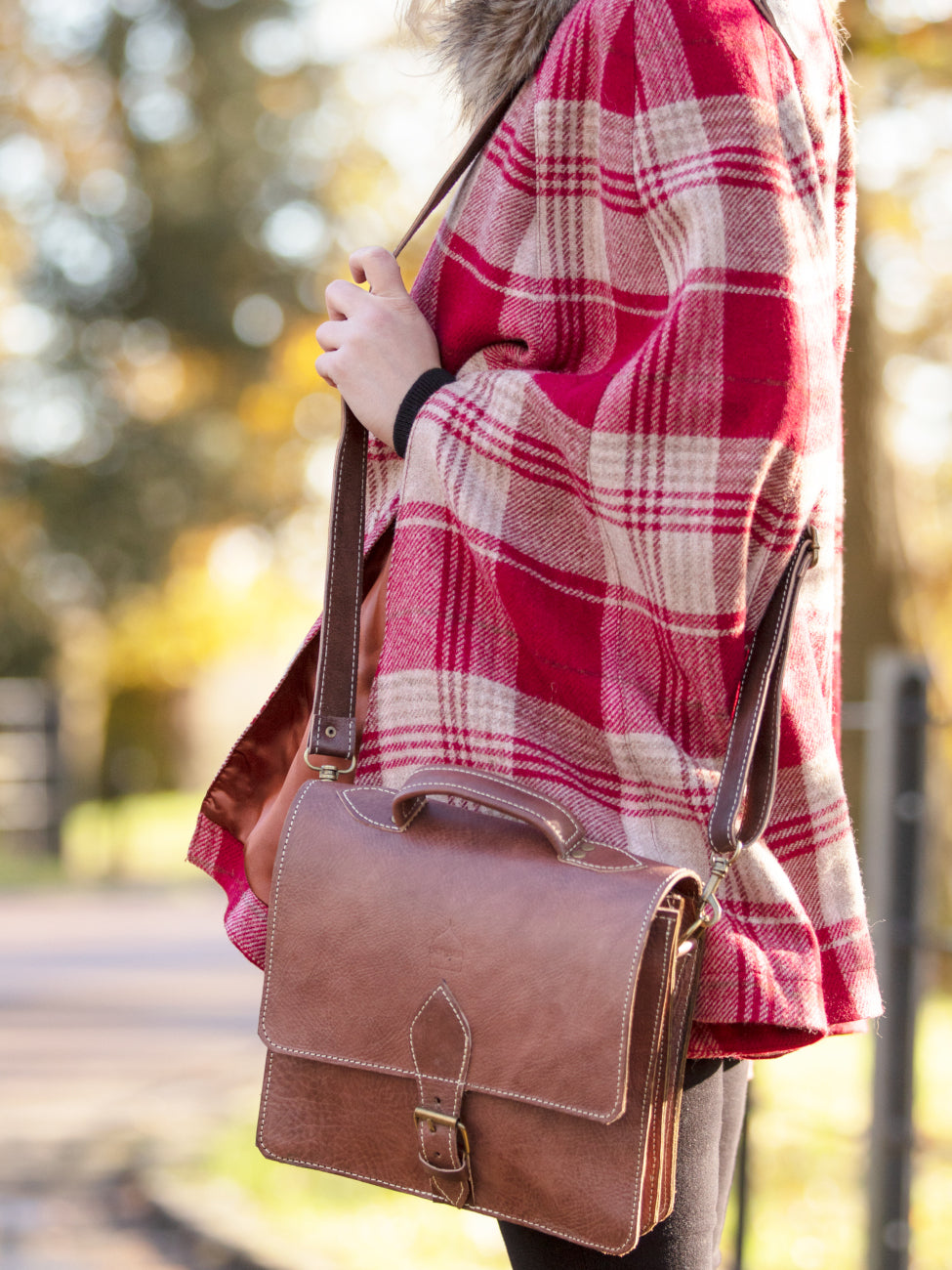 The Casablanca Mini Satchel in Dark Brown