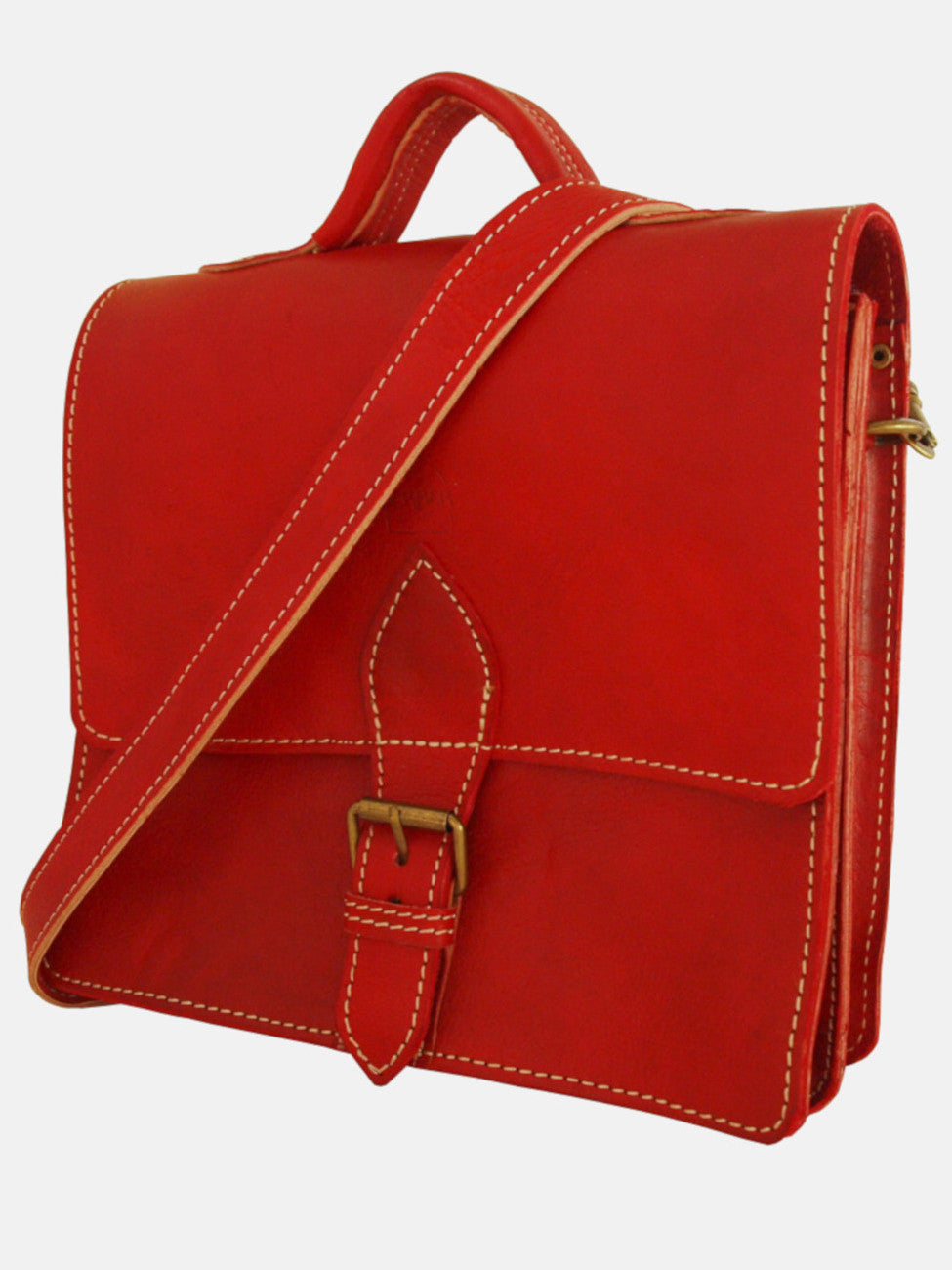 De Casablanca Mini Satchel in Rood