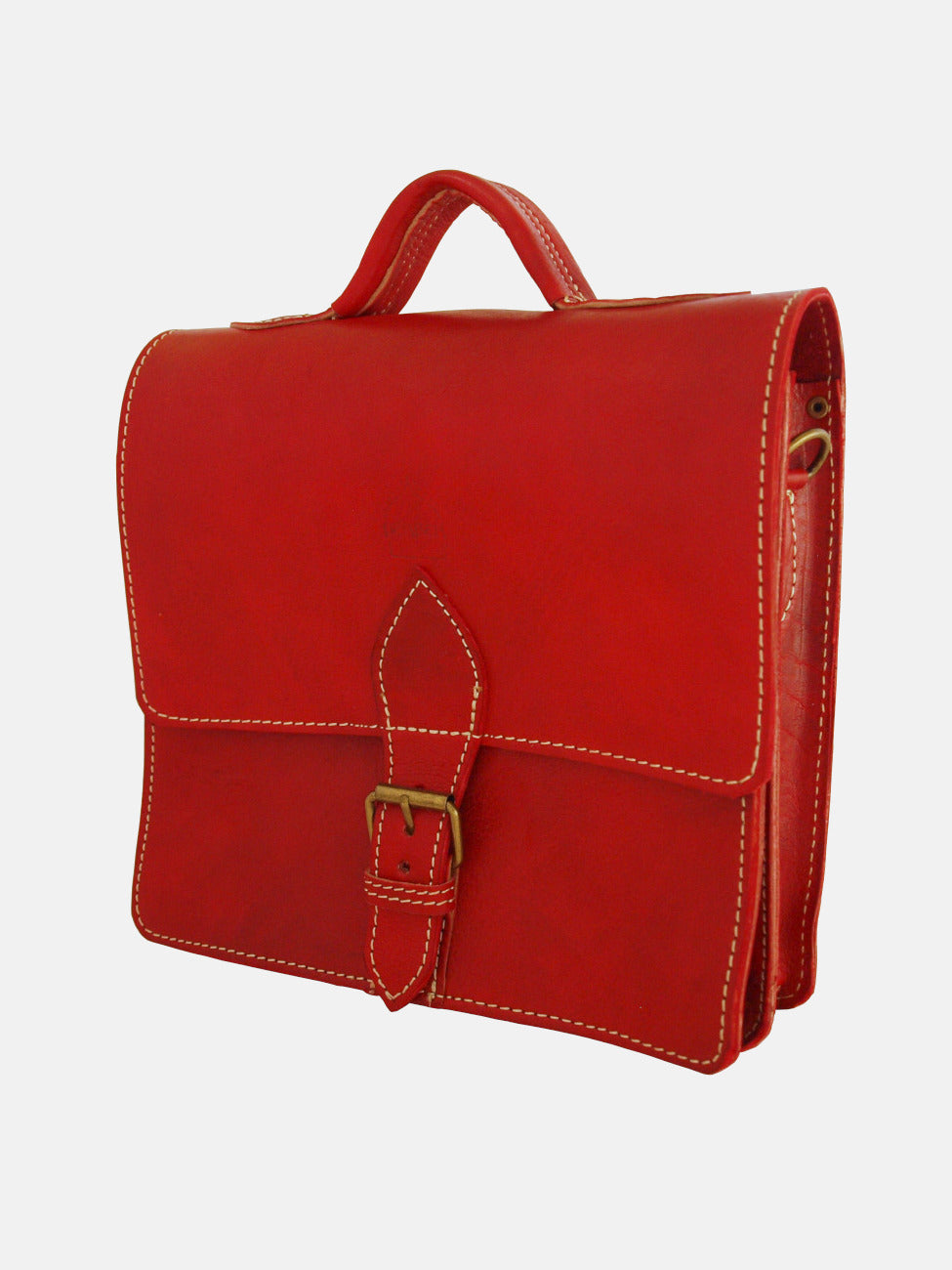 The Casablanca Mini Satchel in Red