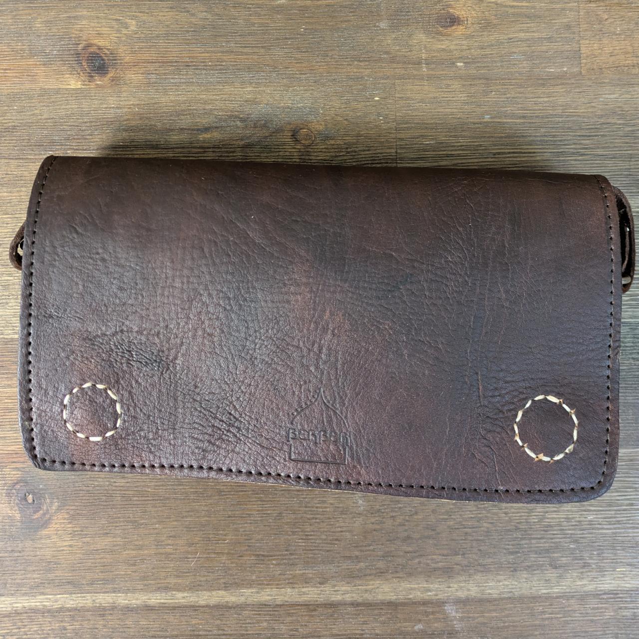 Die Kenitra Schultertasche in Hellbraun