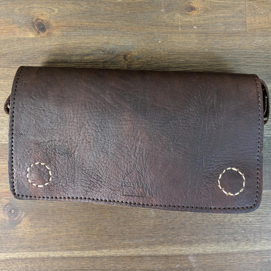 Die Kenitra Schultertasche in Hellbraun