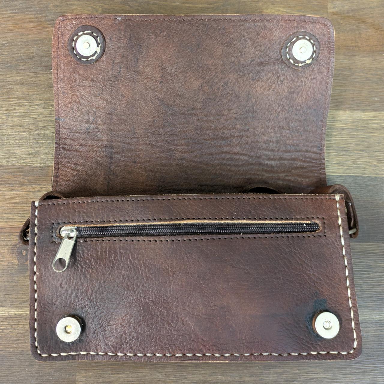 Die Kenitra Schultertasche in Hellbraun