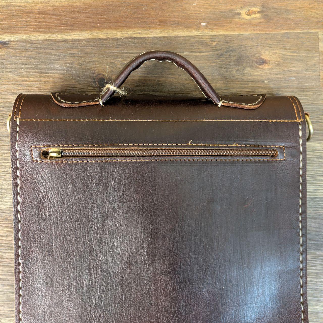 Second - The Marrakech Mini Satchel in Dark Brown