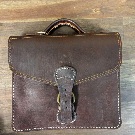 Second - The Marrakech Mini Satchel in Dark Brown