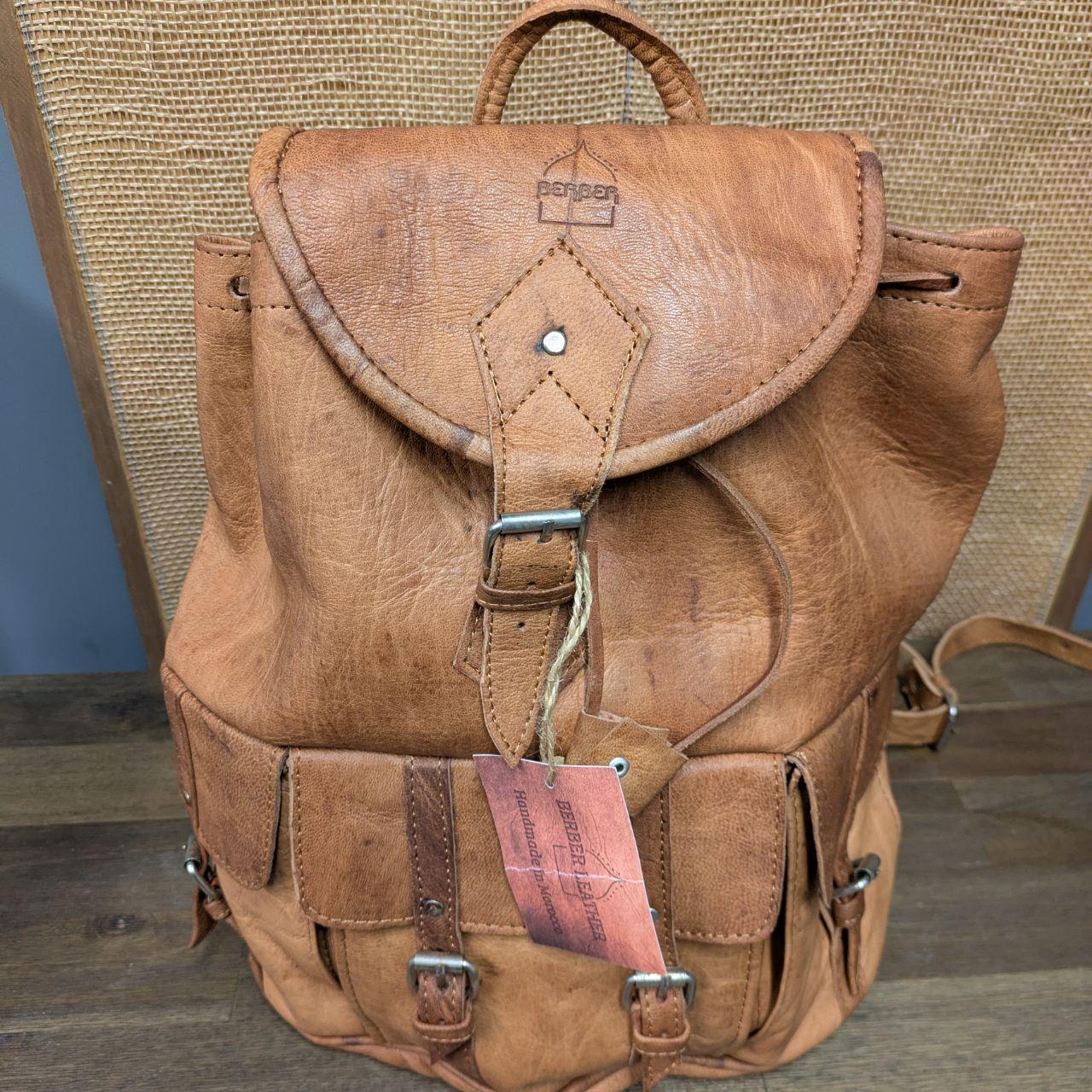 Der große Rucksack „Larache“ in Dunkelbraun