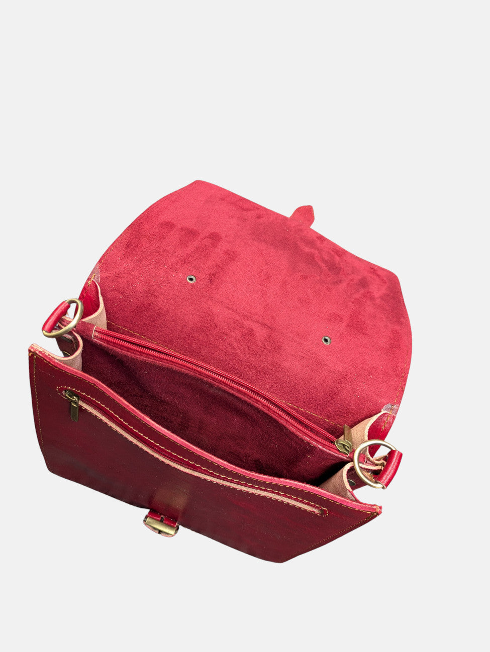 Sample Run - The Casablanca Mini Satchel in Red