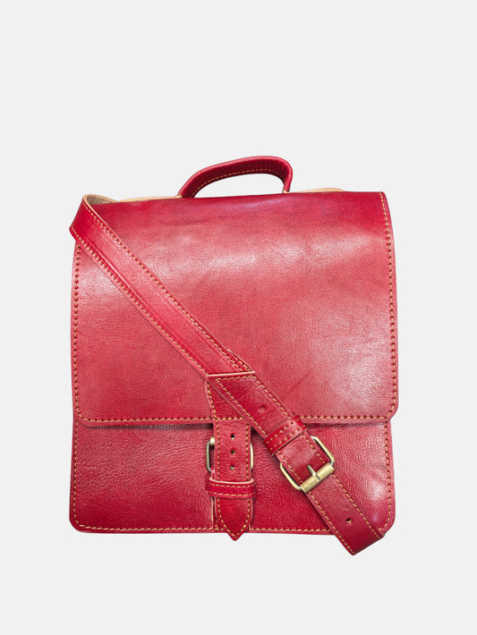 Sample Run - The Casablanca Mini Satchel in Red