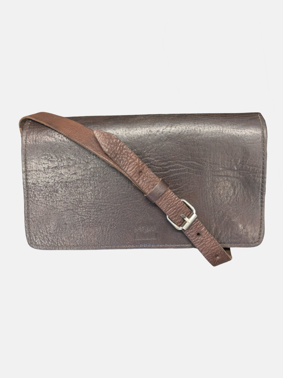 Sample - The Kenitra Shoulder Bag in Dark Brown