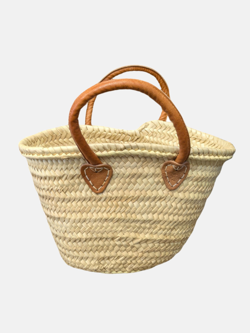 The Safi Small Rattan Beach Tote