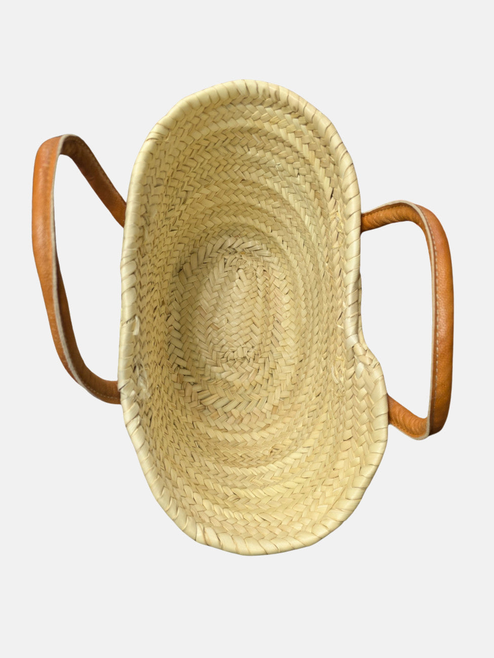 The Safi Small Rattan Beach Tote