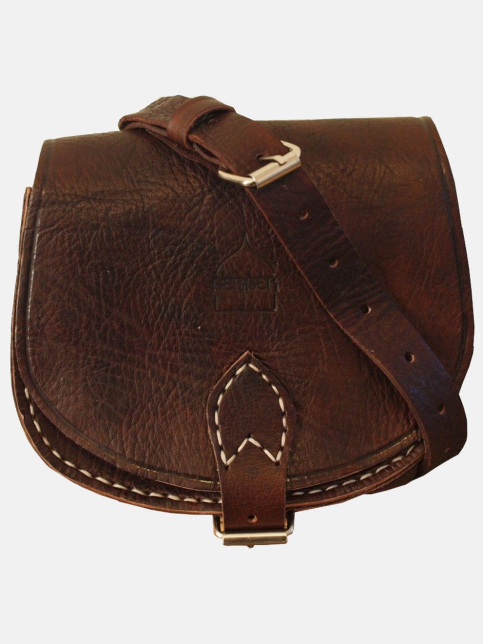 Small Saddle Bag Dark Brown