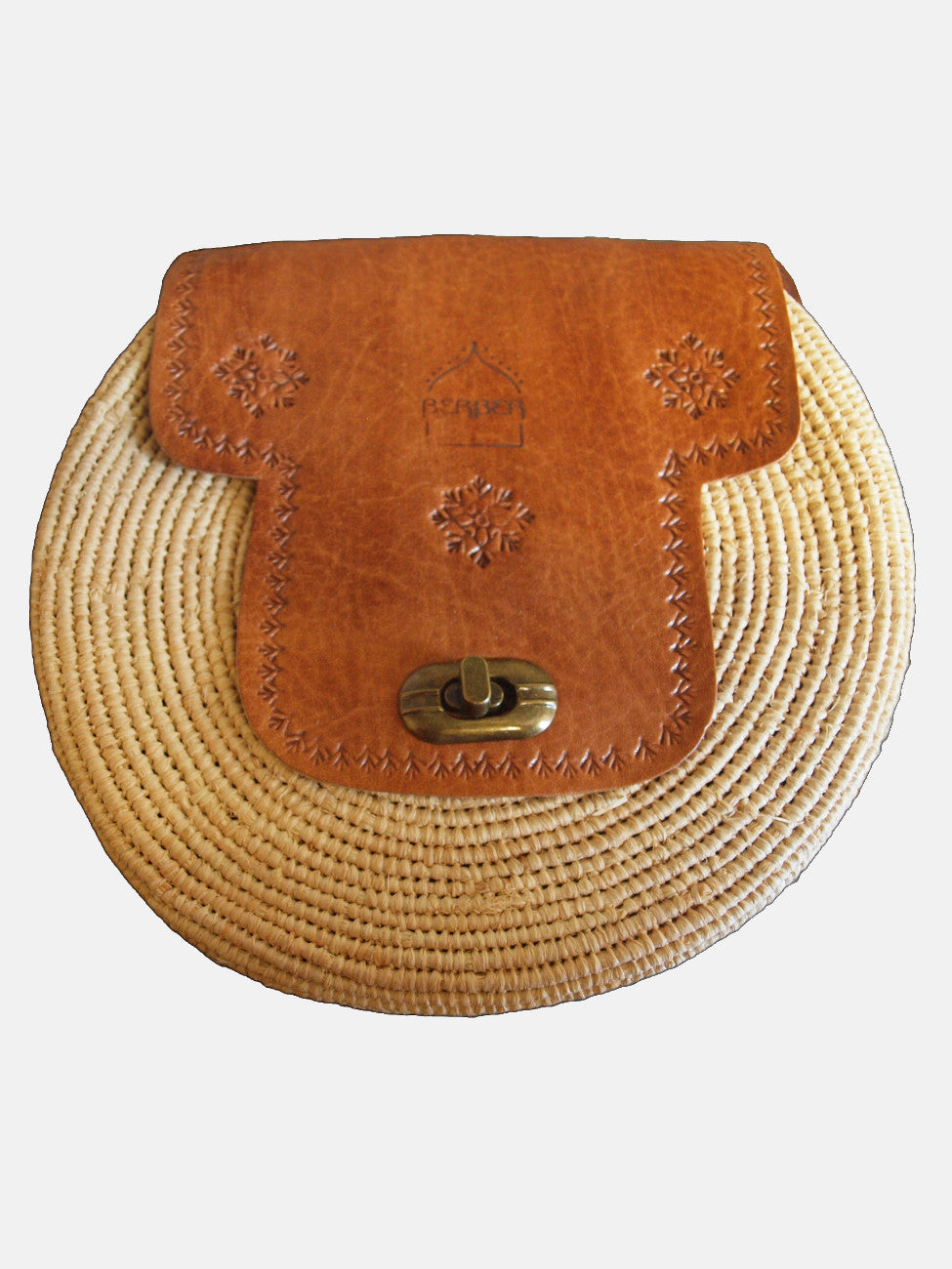 The Safi Rattan Round Bag - Tight Weave