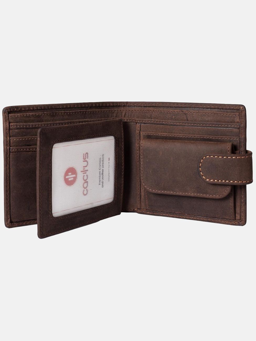 Large Leather Wallet with RFID