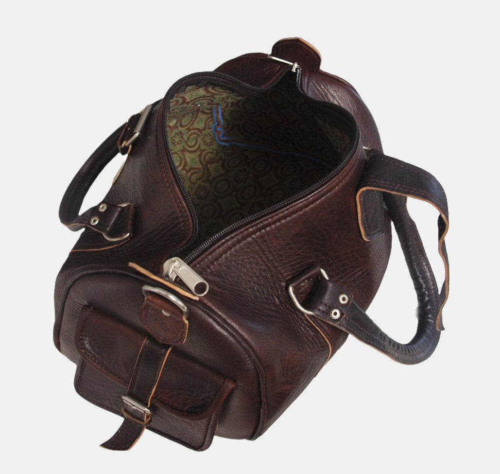 The Rabat Bowling Bag in Brown