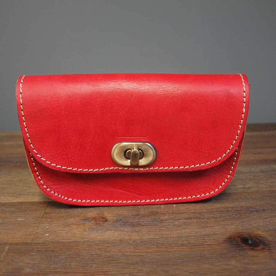 Red Belt Pouch 