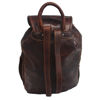 Picture of The Larache Large Rucksack in Dark Brown